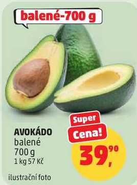 AVOKÁDO balené, 700 g