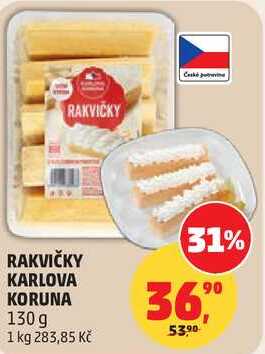 RAKVIČKY KARLOVA KORUNA, 130 g  
