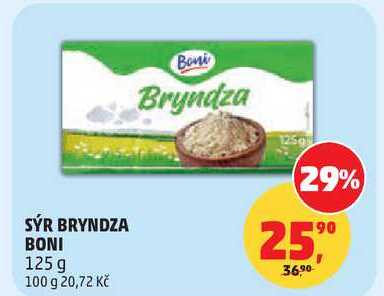 SÝR BRYNDZA BONI, 125 g 