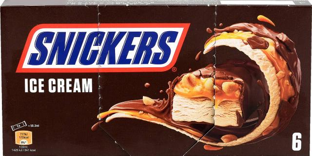 Snickers Multipack zmrzlin