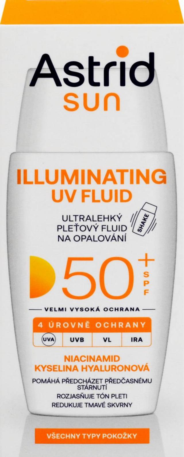 Astrid SUN Ultralehký pleťový fluid