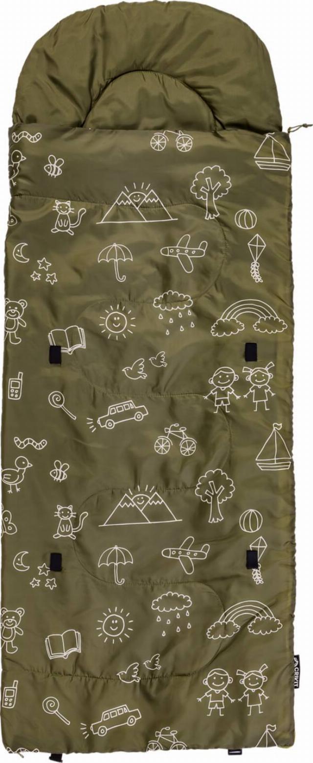 CRIVIT Dětský spací pytel zelený