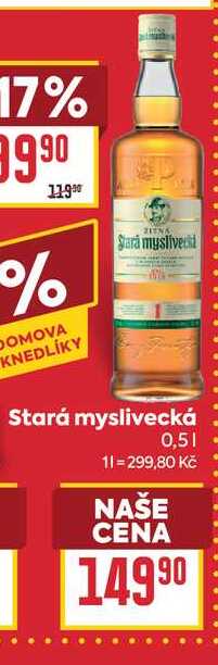 Stará myslivecká 0,5l