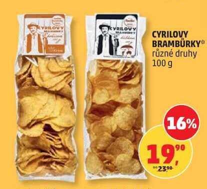 CYRILOVY BRAMBŮRKY různé druhy, 100 g