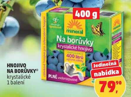 HNOJIVO NA BORŮVKY krystalické, 1 balení 