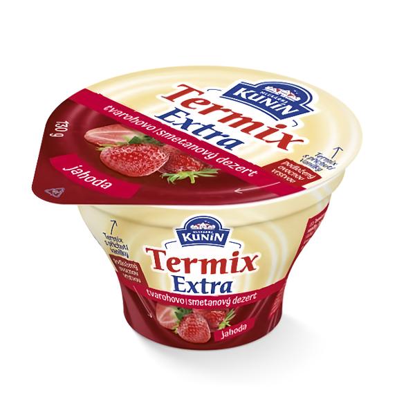 Mlékárna Kunín Termix Extra jahoda