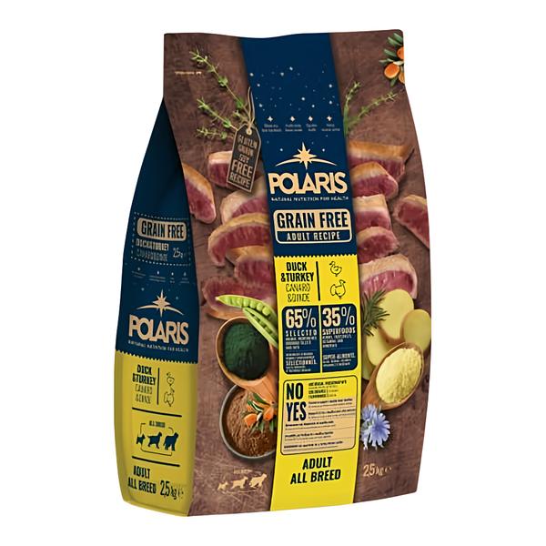 Polaris bezobilné granule s Adult s kachním a krůtím