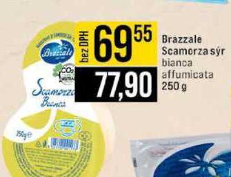 Brazzale Scamorza sýr bianca affumicata 250 g