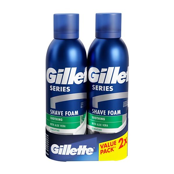 Gillette Series Sensitive pěna (2x 200 ml)