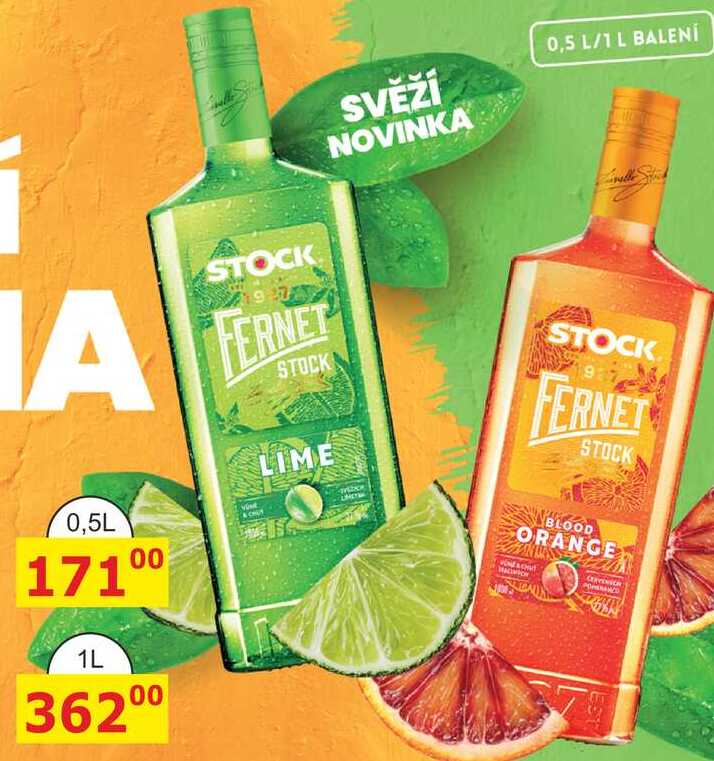 FERNET STOCK BLOOD ORANGE 0,5l