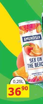 AMUNDSEN SEX ON THE BEACH 0,25L míchaný nápoj v plechu