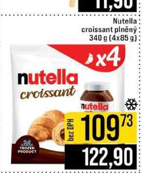 Nutella croissant plněny 340 g 4x85 g