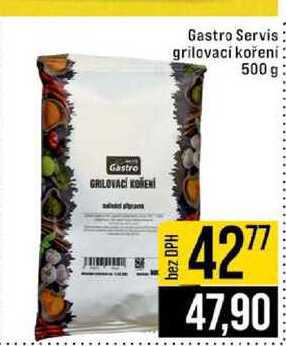 Gastro Servis grilovací koření 500 g