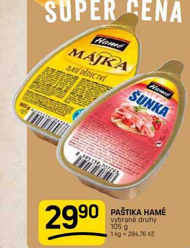 PAŠTIKA HAMÉ vybrané druhy 105 g