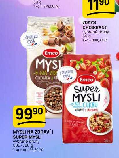 MYSLI NA ZDRAVÍ | SUPER MYSLI vybrané druhy 500-750 g