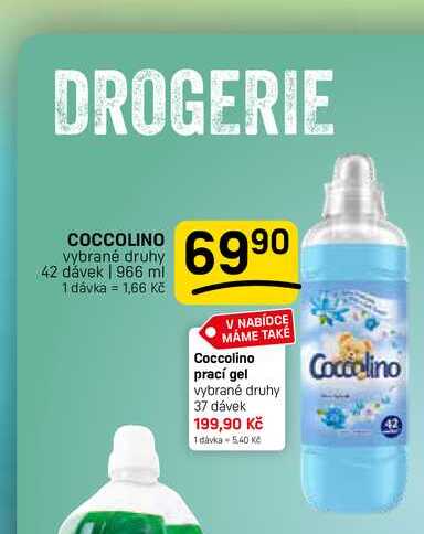 COCCOLINO vybrané druhy 42 dávek