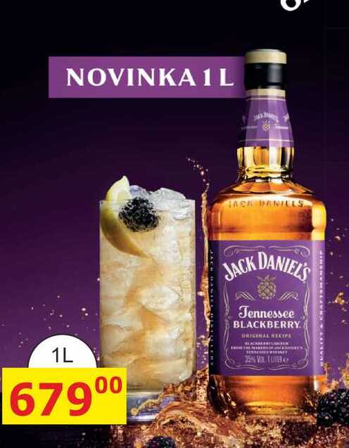 Jack Daniel's Tennessee Blackberry 1l 35%