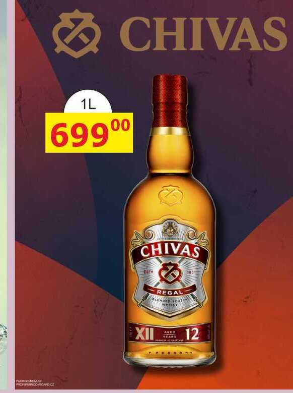 Chivas Regal Scotch whisky 1l