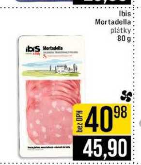 Ibis Mortadella plátky 80g
