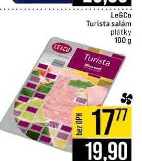 Le&Co Turista salám plátky 100 g 