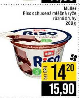 Müller Riso ochucená mléčná rýže různé druhy 200 g