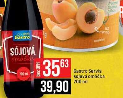 Gastro Servis sojová omáčka 700 ml 