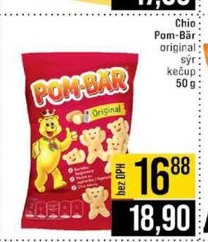 Chio Pom-Bär original syr kečup 50 g 