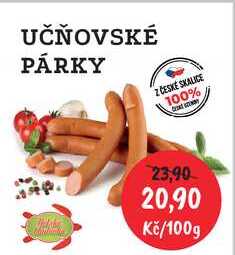 UČŇOVSKÉ PÁRKY 100g 