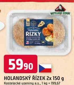 HOLANDSKÝ ŘÍZEK 2x 150 g 