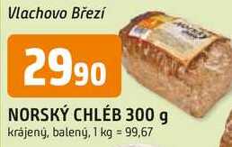 NORSKÝ CHLÉB 300 g krájený, balený