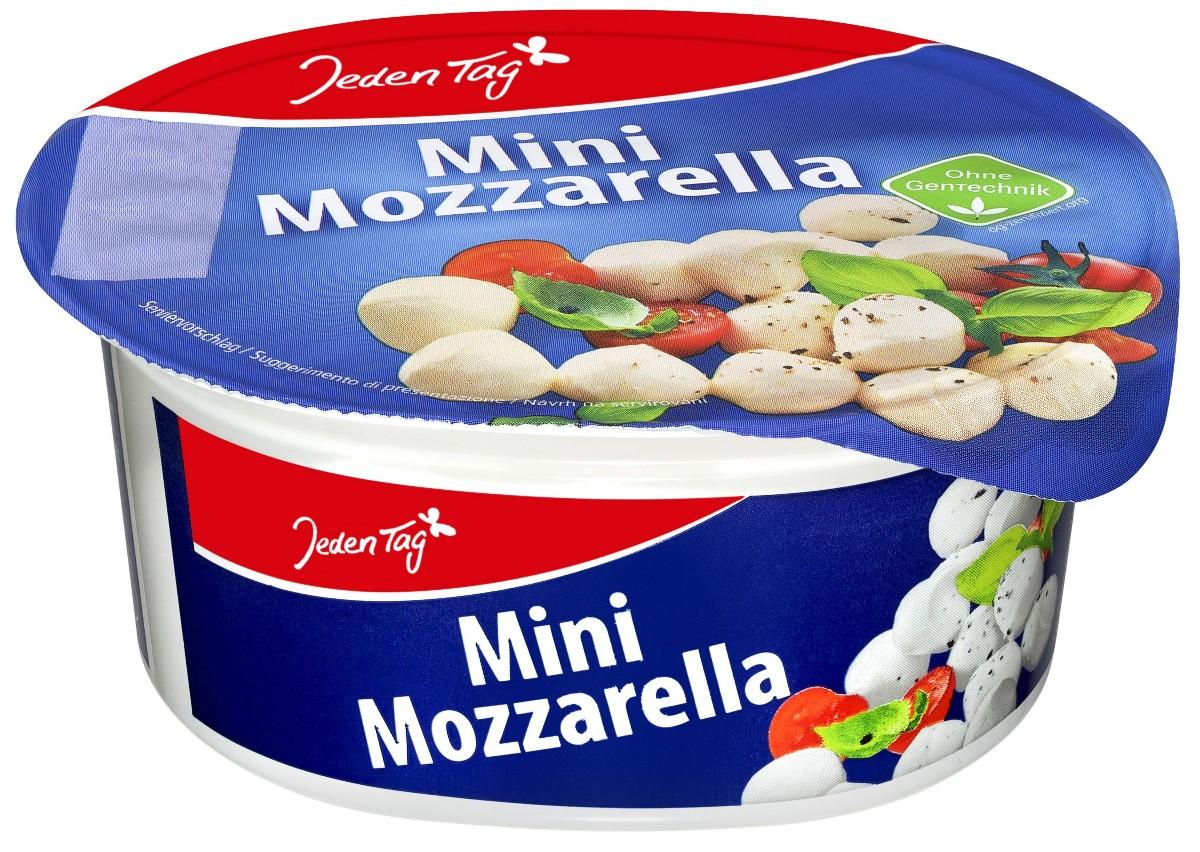 Jeden Tag Mozzarella Minis, 120 g
