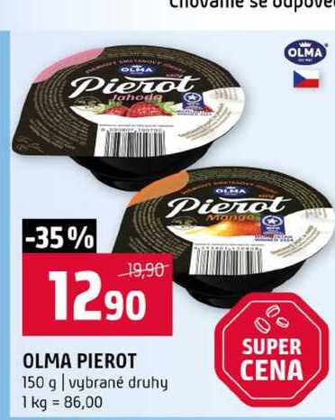 OLMA PIEROT 150 g vybrané druhy 