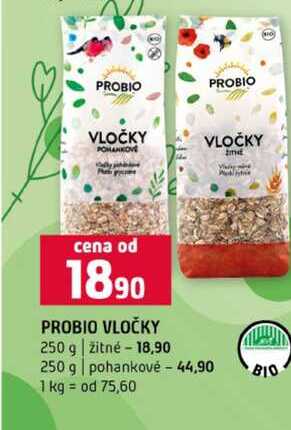 PROBIO VLOČKY 250 g 