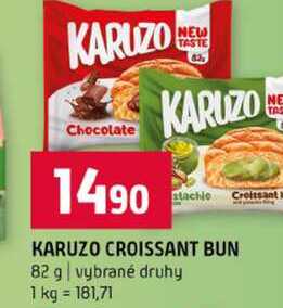 KARUZO CROISSANT BUN 82 g vybrané druhy 