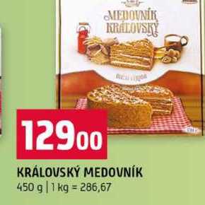 KRÁLOVSKÝ MEDOVNÍK 450 g