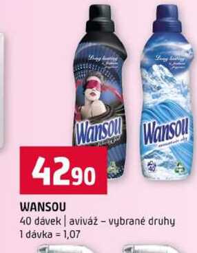 Wansou 40 dávek aviváž vybrané druh