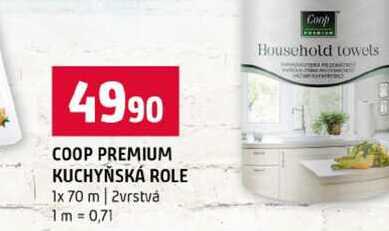 COOP PREMIUM KUCHYŇSKÁ ROLE 1x 70 m 2vrstvá 