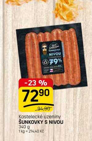 ŠUNKOVKY S NIVOU 340 g