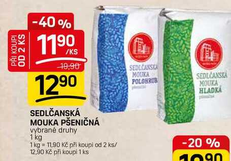 SEDLČANSKÁ MOUKA 1kg