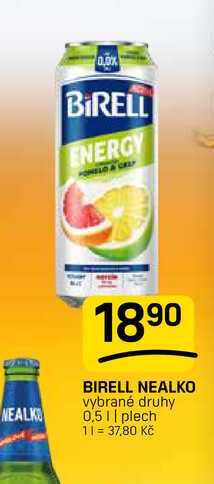 BIRELL NEALKO vybrané druhy 0,5 || plech
