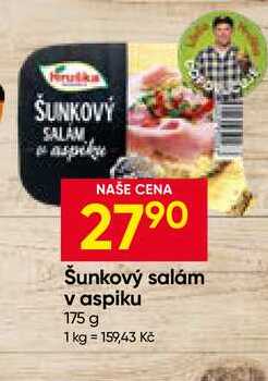 Hruška Šunkový salám v aspiku 175 g