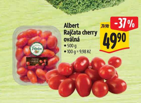   Albert Rajčata cherry oválná 500 g 