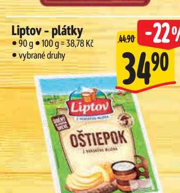 Liptov - plátky 90 g 