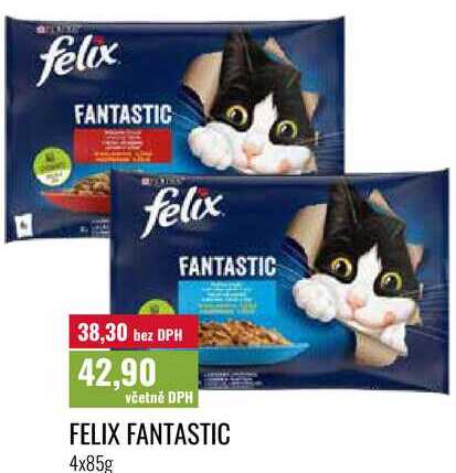 FELIX FANTASTIC 4x85g 