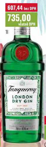 Tanqueray LONDON DRY GIN, 1l