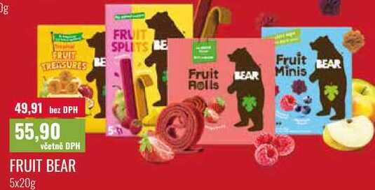 FRUIT BEAR 5x20g 