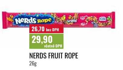 NERDS FRUIT ROPE 26g 