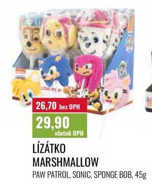 LÍZÁTKO MARSHMALLOW 45g 