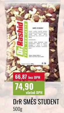 DrR SMĚS STUDENT 500g 