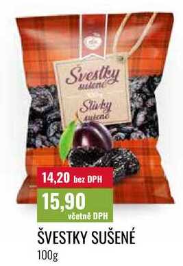 ŠVESTKY SUŠENÉ 100g 
